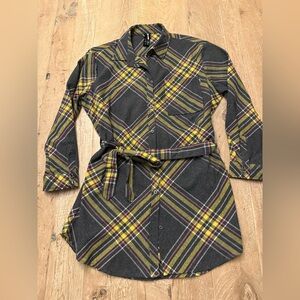 Agnes and Dora flannel tunic M NWOT